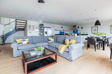 Snuggle up on the sofa and relax into your holiday.