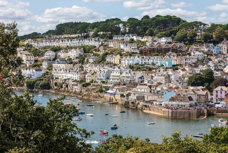 Fowey is a fabulous town further along the south coast of Cornwall.