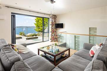 The views from the first floor living area are fabulous.
