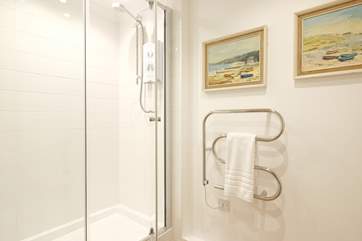 The shower-room is off the utility.