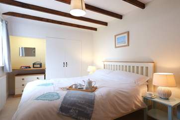 Bedroom 1 with a comfy double bed.