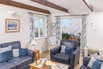 With access to the patio from the sitting room.