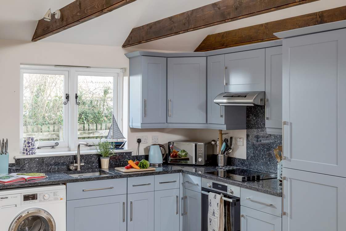 The kitchen has everything you will need.