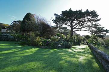 Plenty of garden for children to play outdoor games.