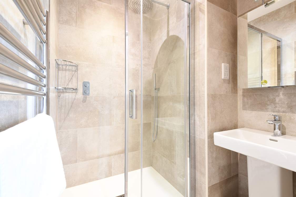 The shower-room.