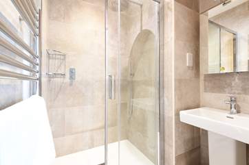 The shower-room.