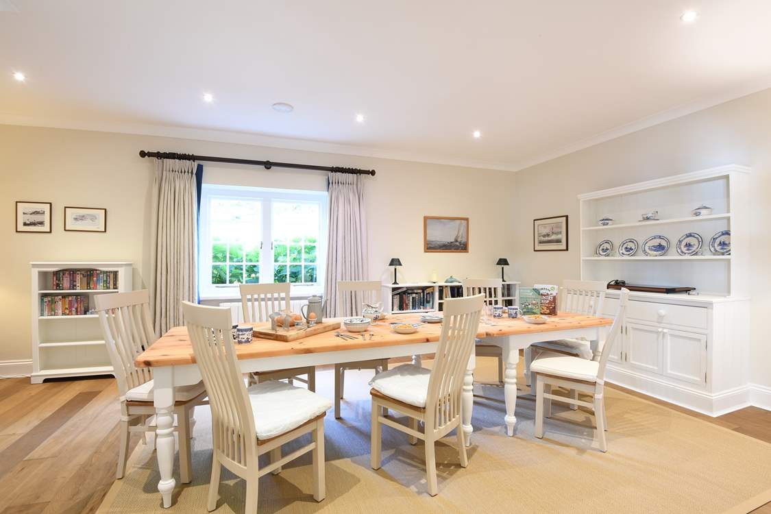 The dining-room.