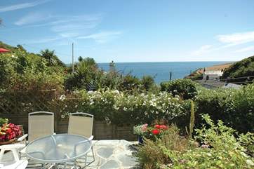 Enjoy a morning cuppa on the terrace.