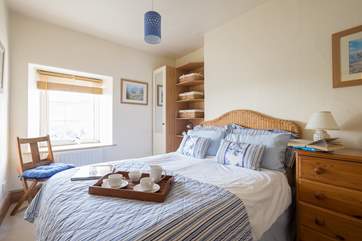 Bedroom 1 has a double bed.