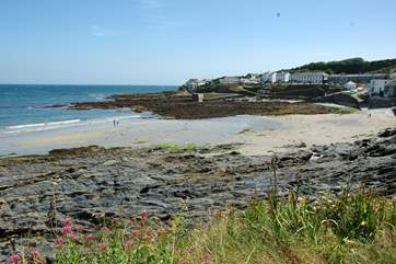 Tatams Beach, great for swimming and rock pooling.