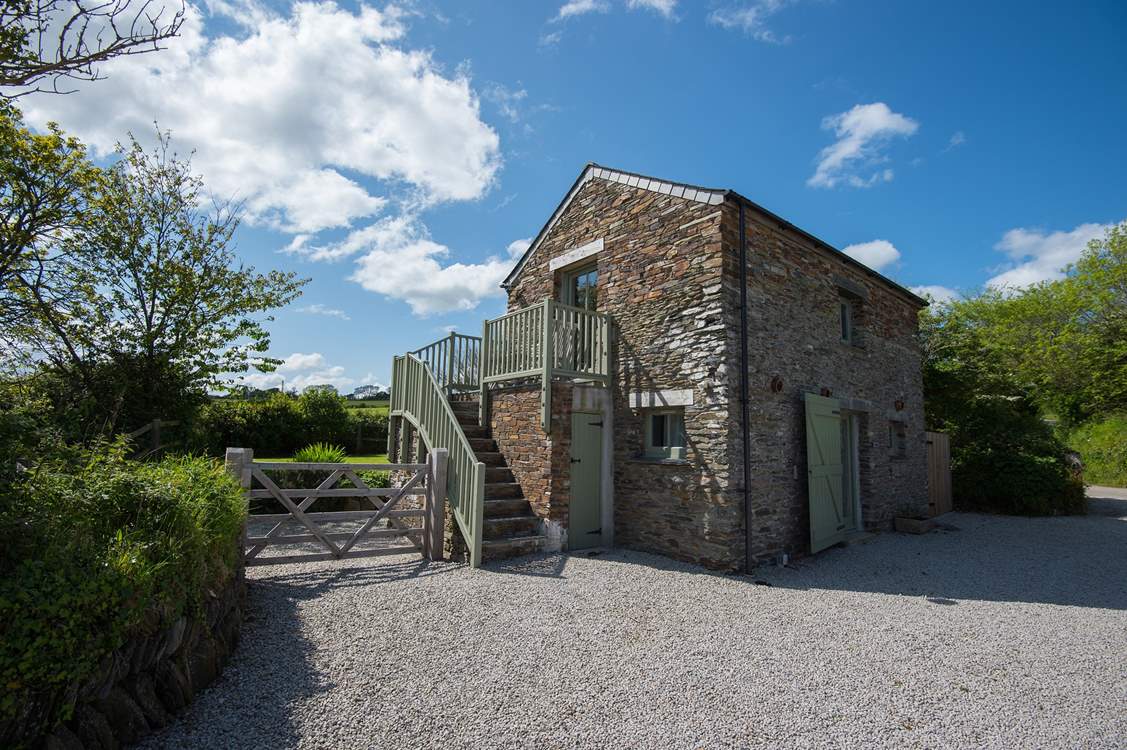 The Hayloft is a lovely stone-built barn.