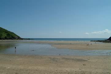 Caerhayes Beach.