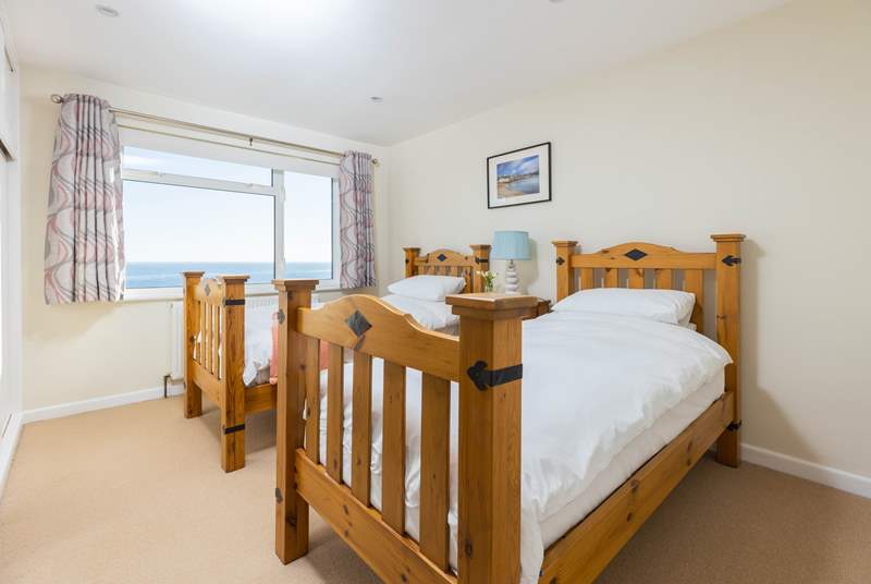 The twin room has two 3ft beds, ideal for either children or adults.