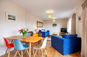 The open plan living area will ensure you can all enjoy time together.