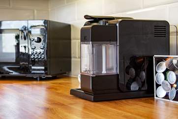Enjoy a morning coffee on the deck.