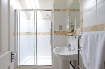 One of the en suite shower-rooms.