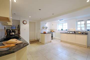 The kitchen.