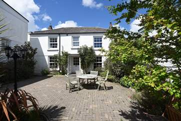 The exterior of Hillside House.