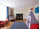 The children's sitting-room is a delight, happy holiday memories will be made here.