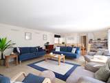 The open plan living/dining-room has plenty of space for everyone.