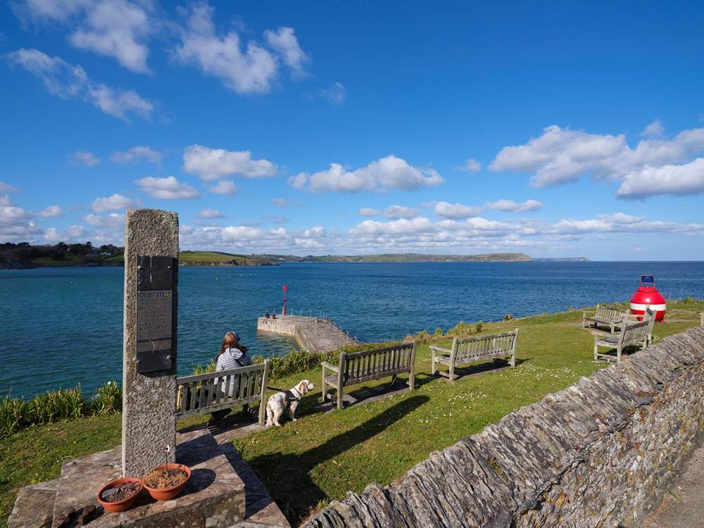 Sit and admire the view on the Lugger.