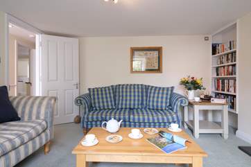 Enjoy some quiet time while the children play in the sitting-room opposite.