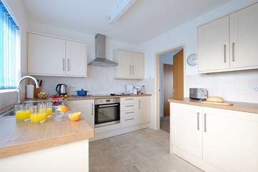 The kitchen.
