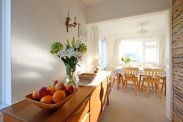 Looking through to the dining-area.