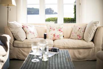 The sitting-room.