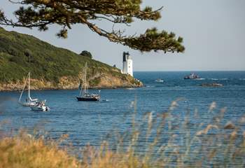 Don't forget your walking boots and explore the headland around to St Anthony Head.