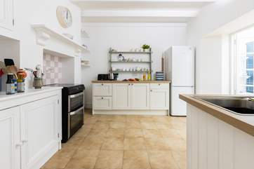 Cook up a holiday feast in this gorgeous well equipped kitchen.
