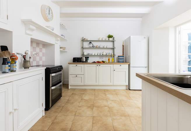 Cook up a holiday feast in this gorgeous well equipped kitchen.