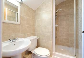 The en suite shower to Bedroom 2, perfect for a refreshing shower.