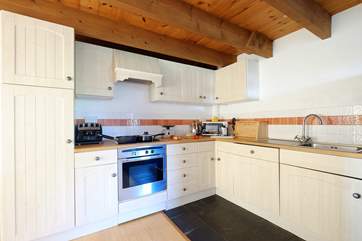The kitchen.