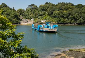 Take the King Harry Ferry and visit Trelissick Gardens.