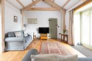 The open plan living-room.