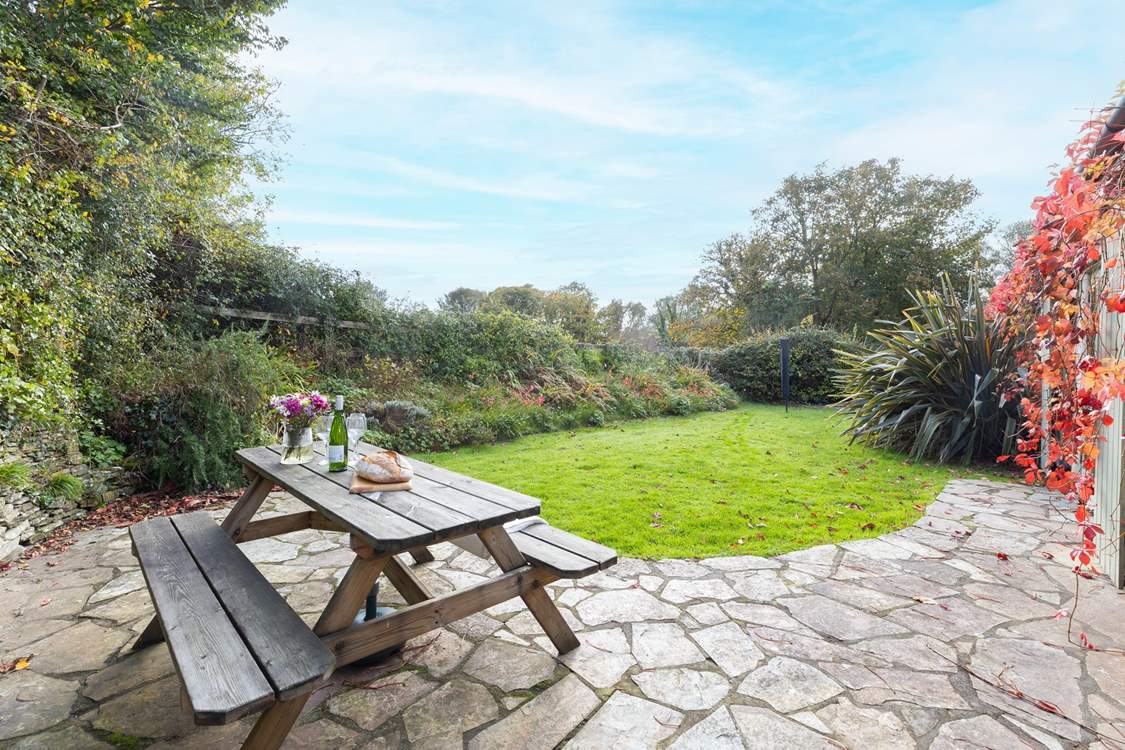 Plenty of outside space to enjoy.