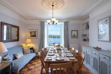 The dining-room.