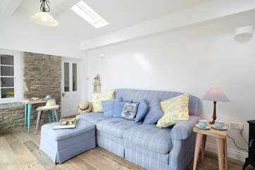 Relax with a good book in the garden room which overlooks the rear courtyard.