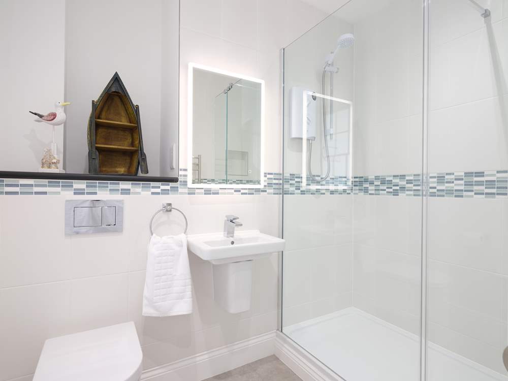 The ground floor shower-room.