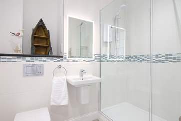 The ground floor shower-room.
