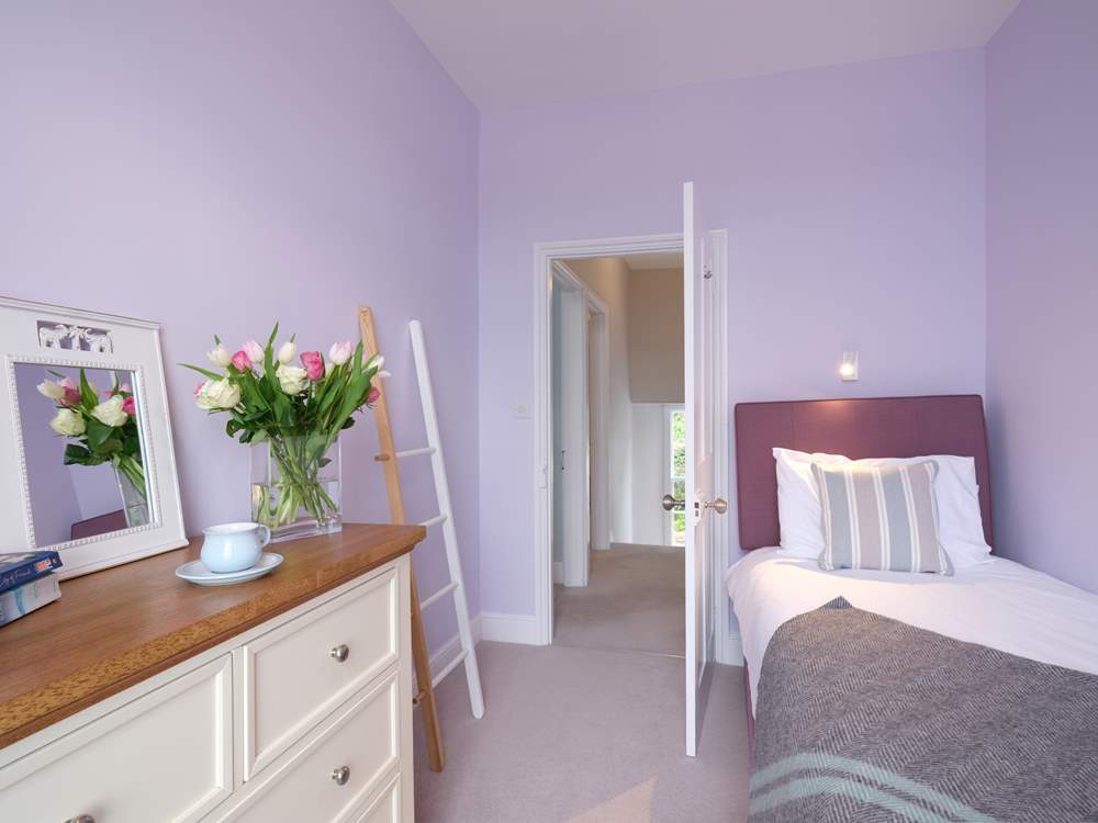Bedroom 3 is at the front of the house and has sea views.