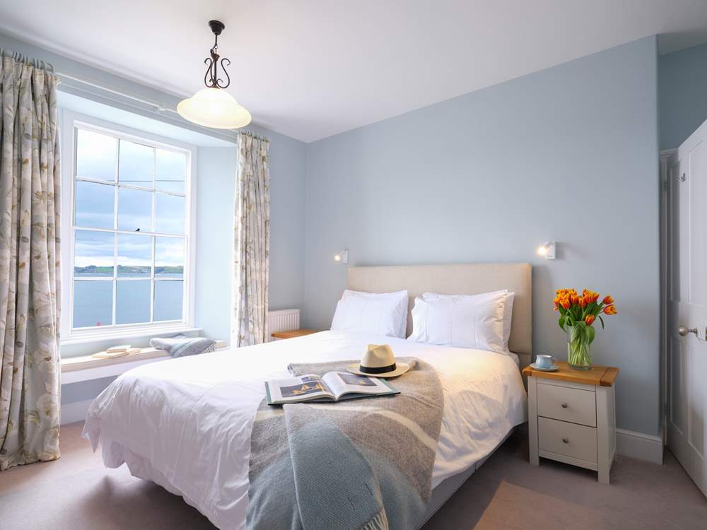 Bedroom 2 also enjoys fabulous views of Gerrans Bay.