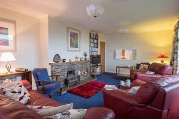 The sitting-room.