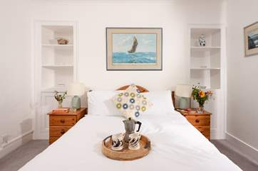 Bedroom 1 with double bed.