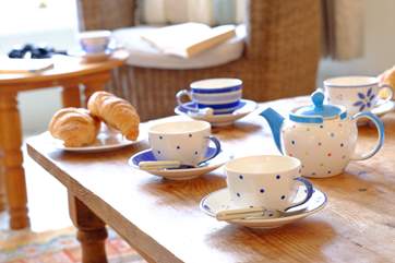 Treat yourself to a yummy breakfast before heading out for the day.
