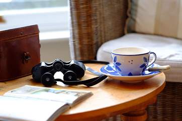 Relax with a cup of tea.
