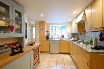 The kitchen.