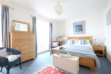 One of the double bedrooms.