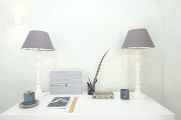 Lovely decorative touches throughout.